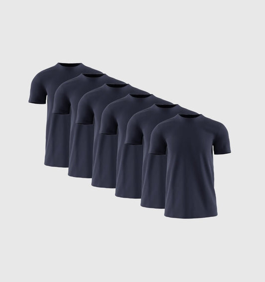 6er-Pack – Marineblau