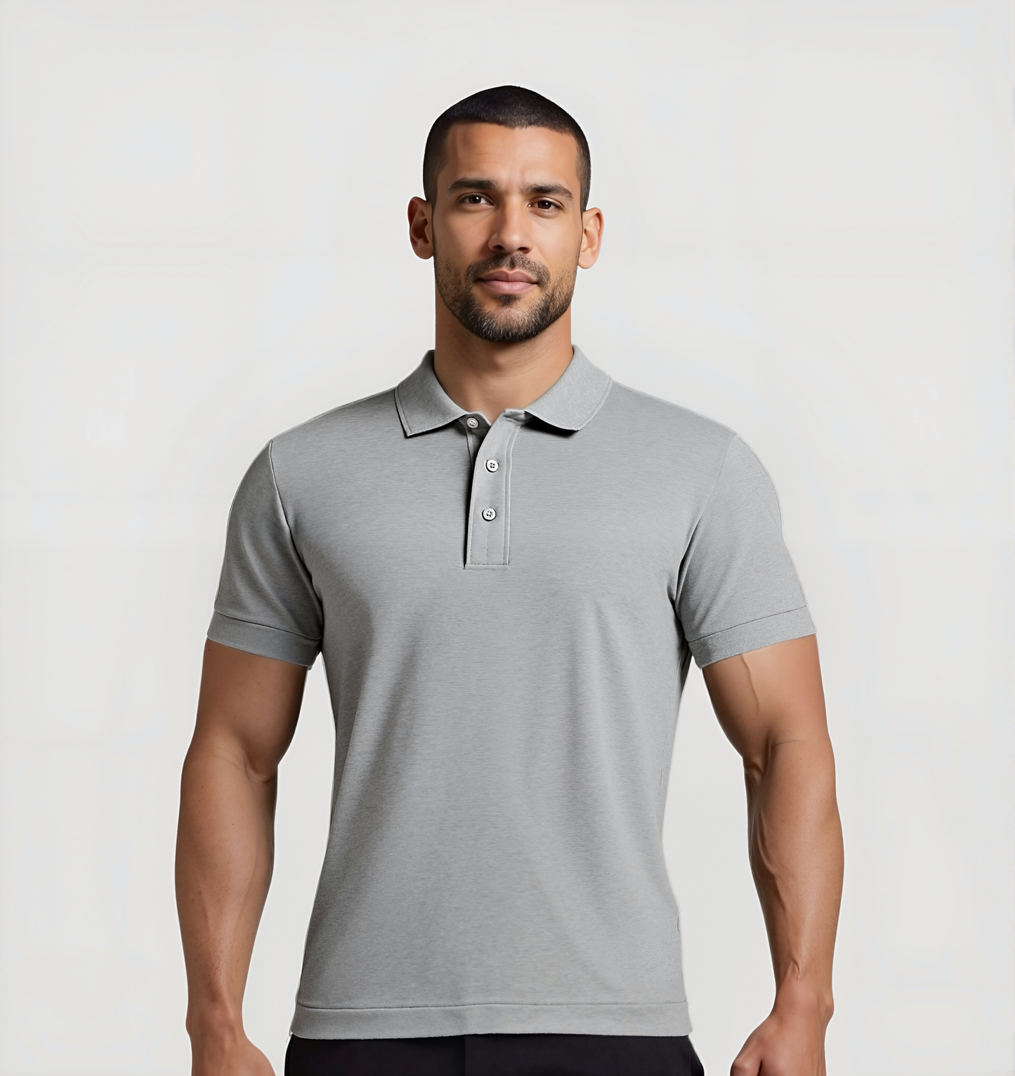 6er-Pack Poloshirts - Grau